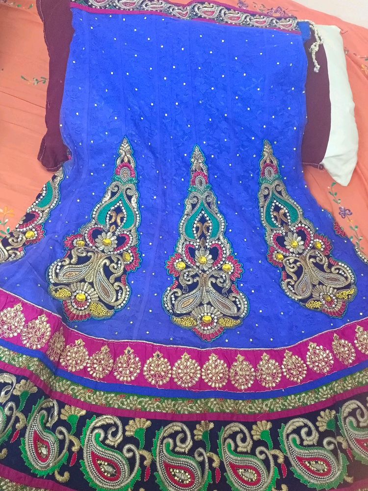 Lehenga Choli With Heavy Embroidery Work