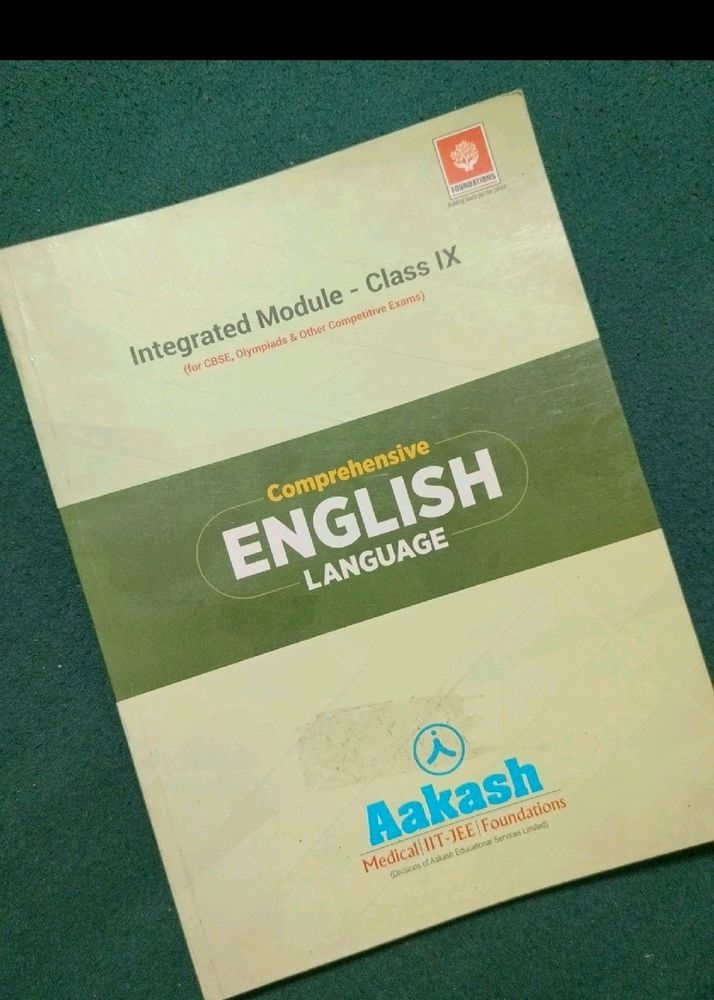 Class9 English Comprehension Book