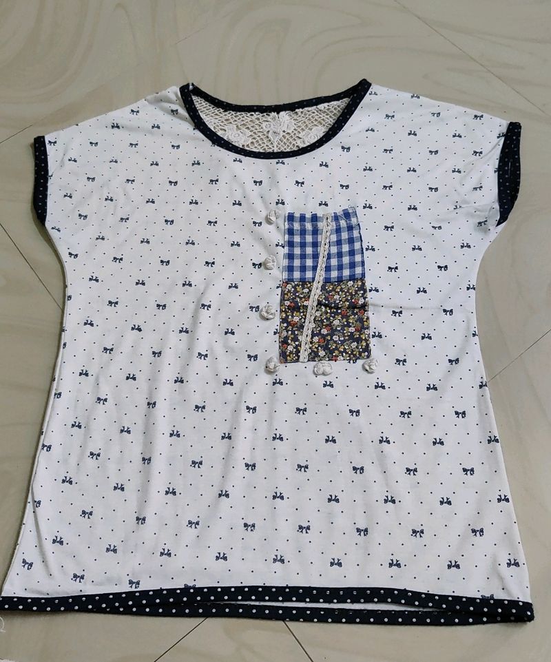 Cotton Casual T Shirt