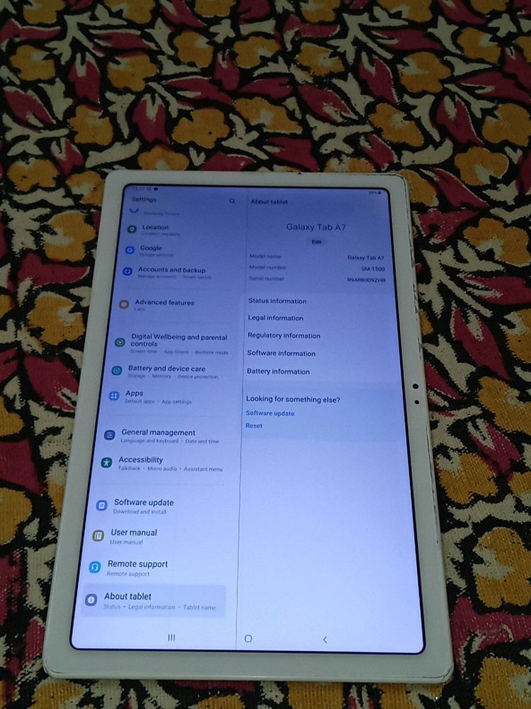 Samsung Tab A 7