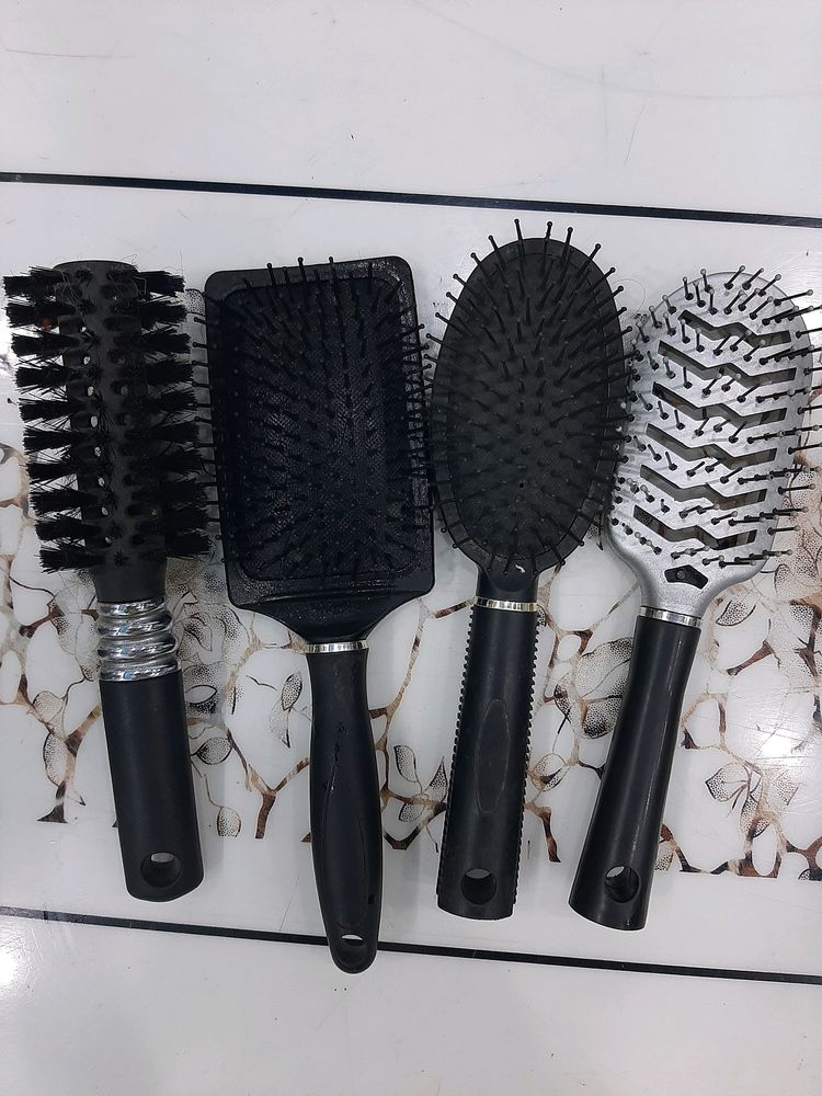 These four hair styling brushes