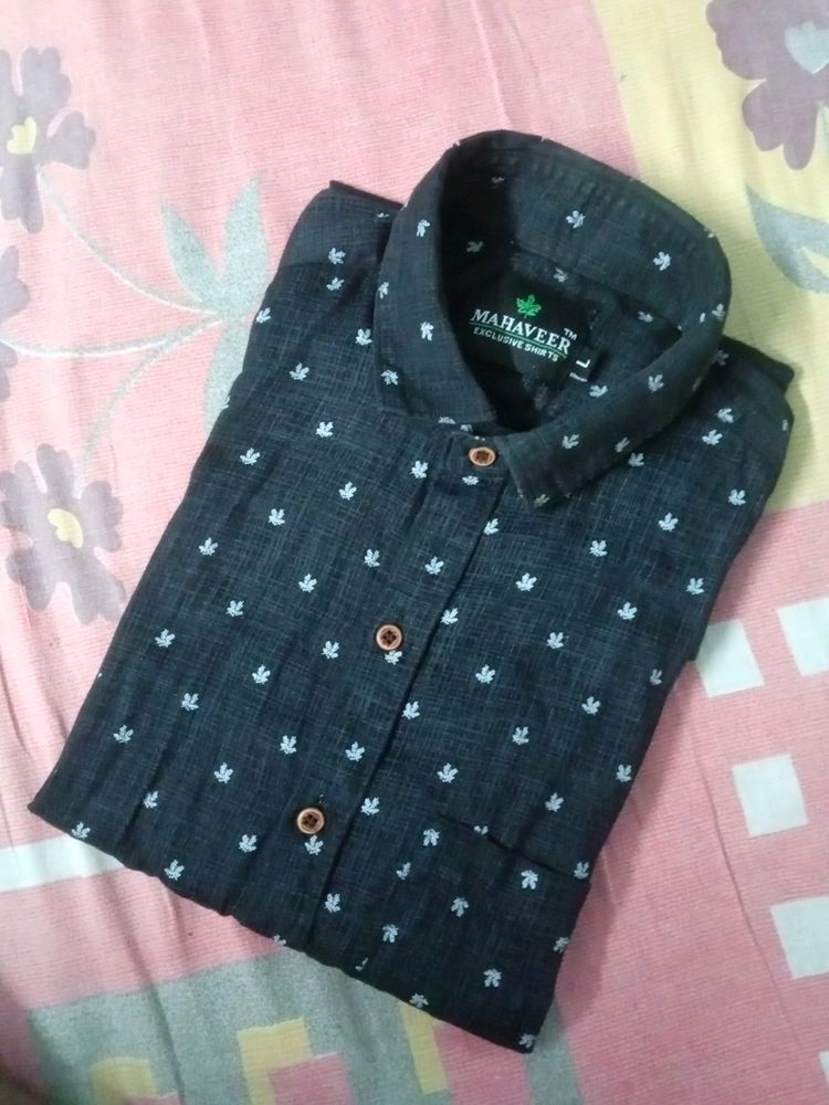 Men Half Shirt L size