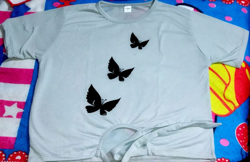 Butterfly Crop Top