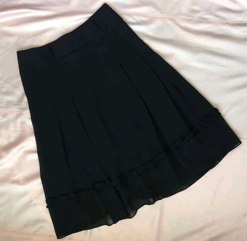 Black Midi Skirt