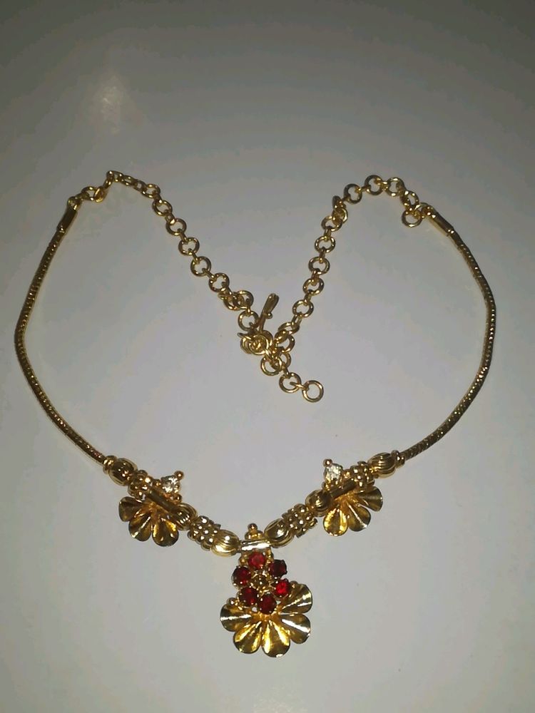 Reusable Rold Gold Necklace