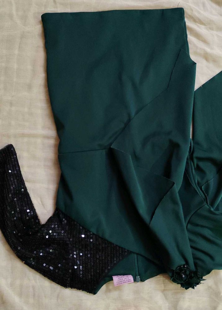 Very Beautiful Green Colour Dress