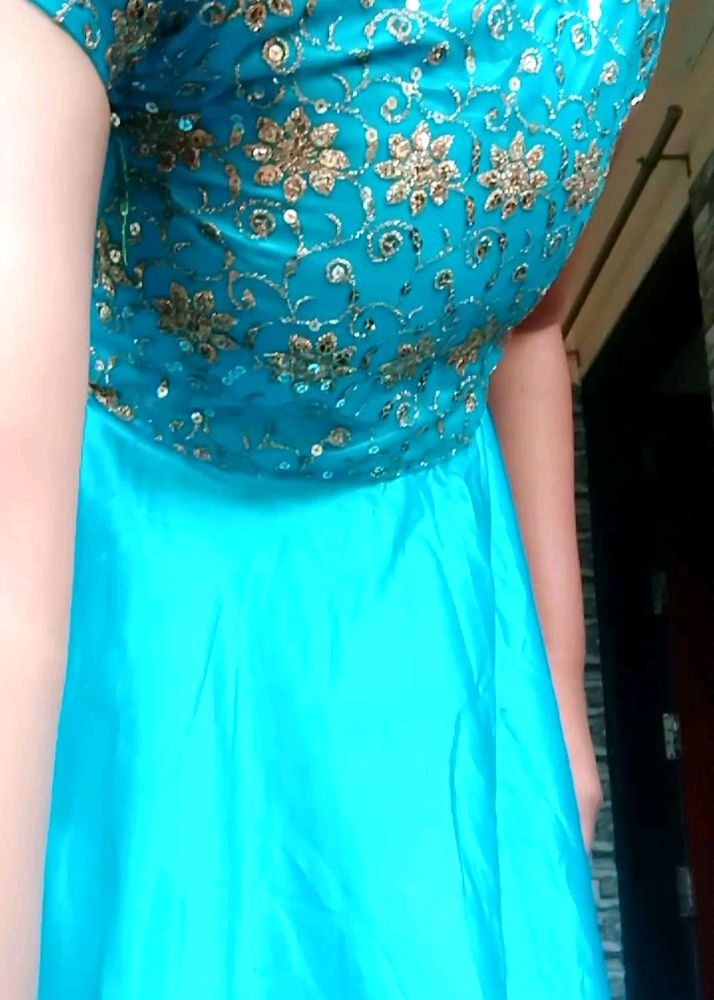 Sky Blue Gown