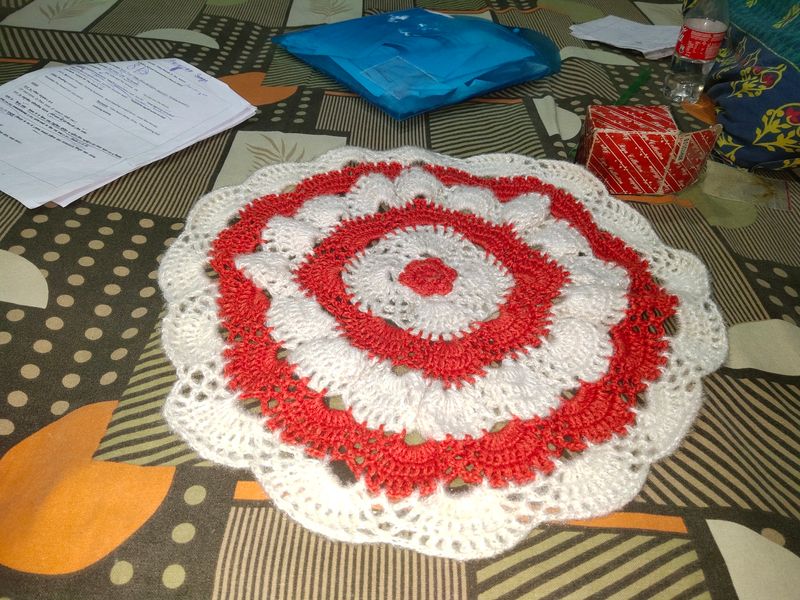 Thali Cover Or Table Mat Crochet