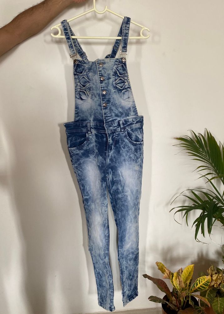 Blue Denim Dungaree