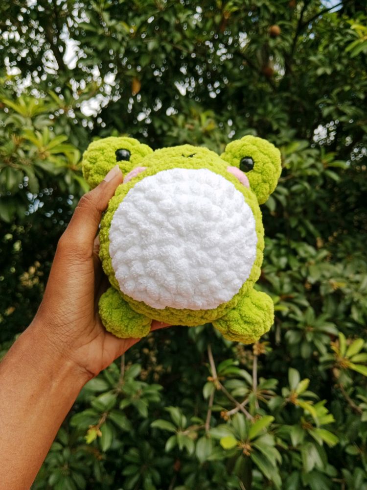 Crochet Frog Plushie