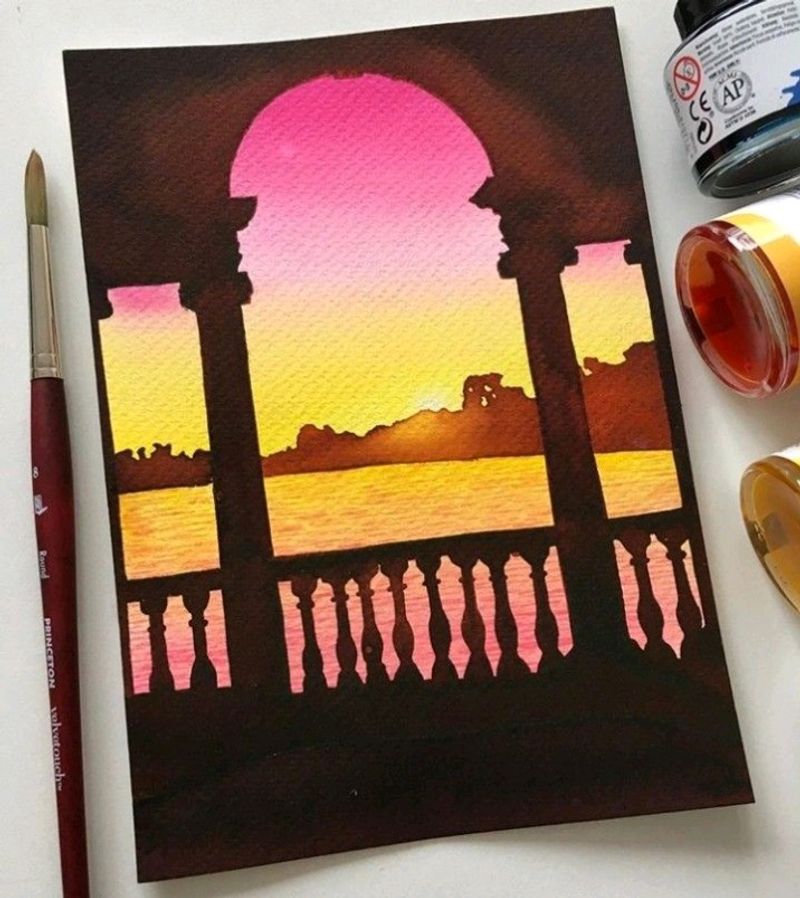 Sunset Painting 2