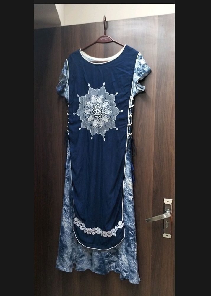 Rayon Cotton Kurti