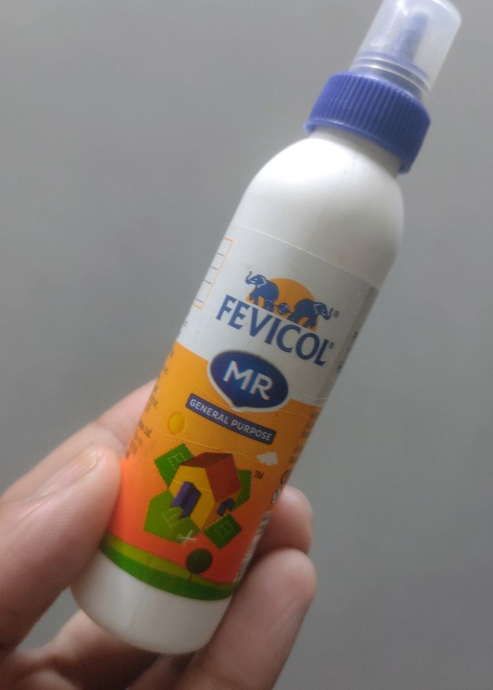 Fevicol, More than half filled