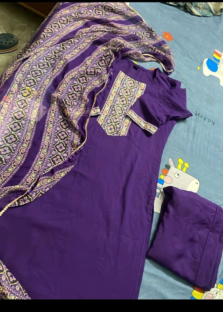 Mul Cotton Kurti Set