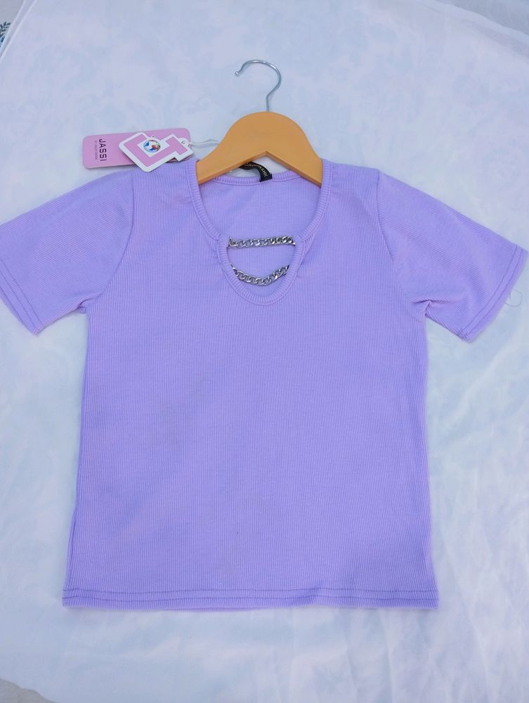 Crop Top Lavender