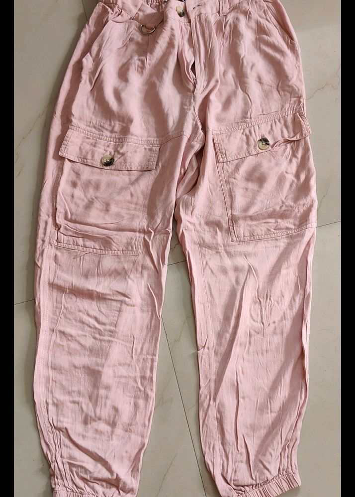 Pink Joggers Pants