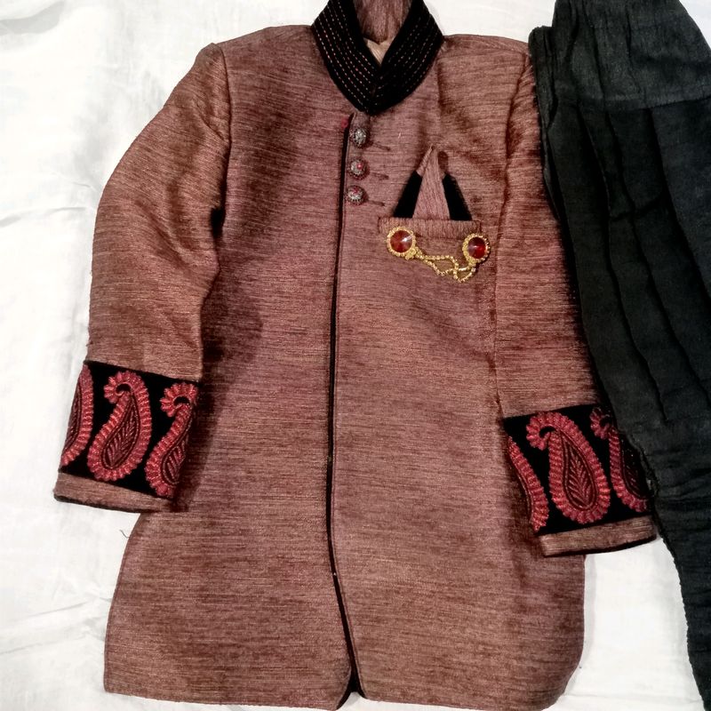 Party Wear Kids Boys Sherwani