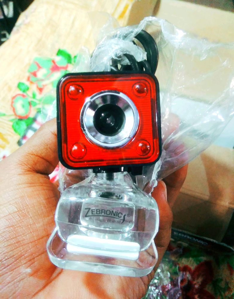 Price Drop Zebronics Crystal Pro Web Camera With 4