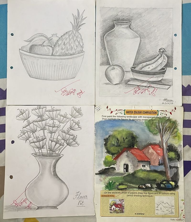 4 Sketches For Students