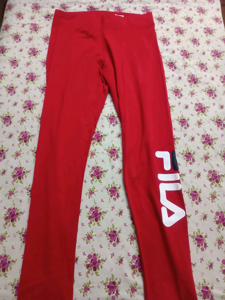 Red Active Wear From Fila