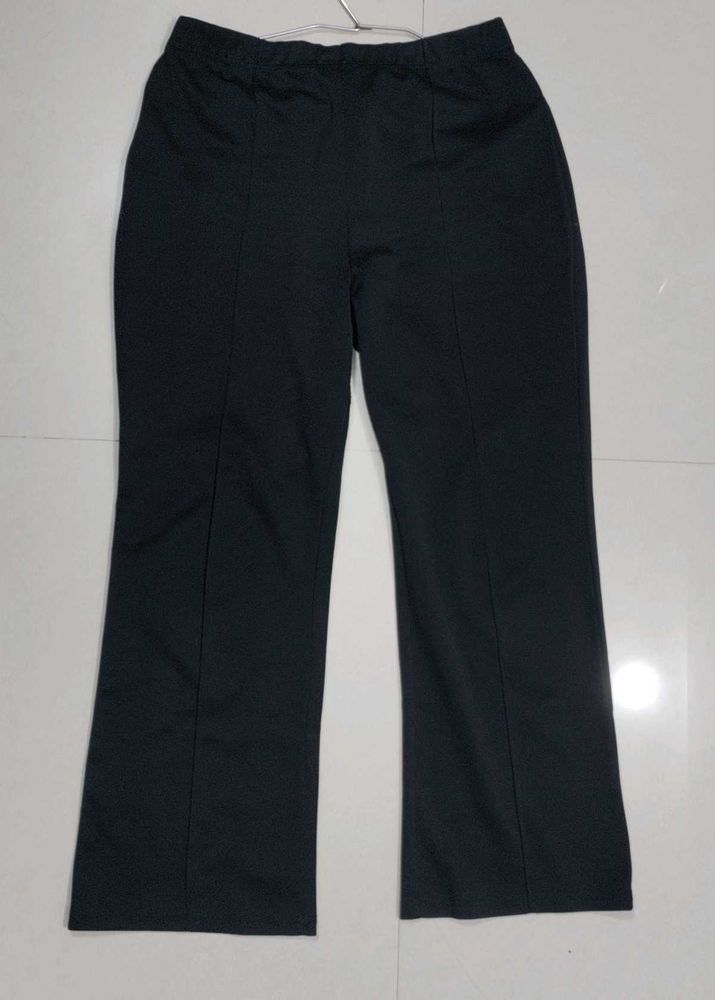 Black Boot Cut Trouser