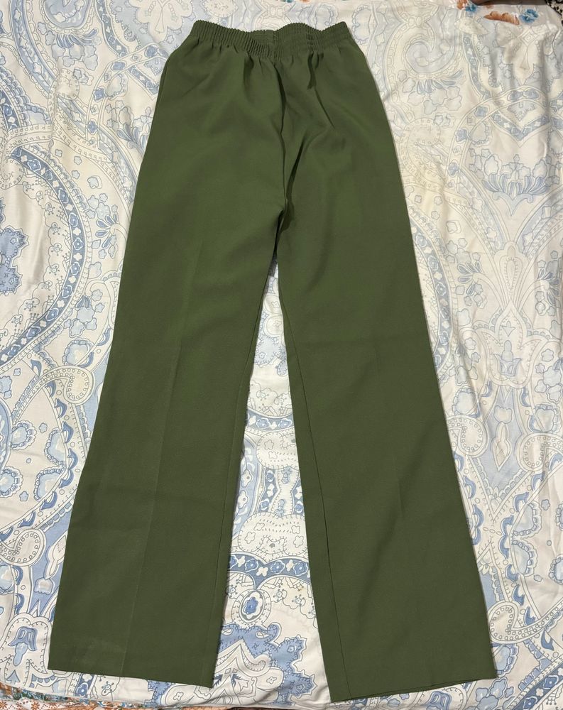 olive green trouser for women