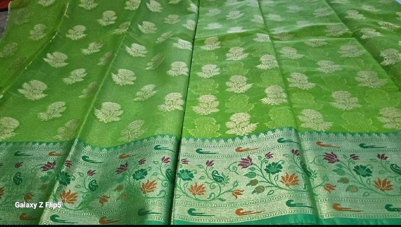 Pure banarsi Cotton silk Saree