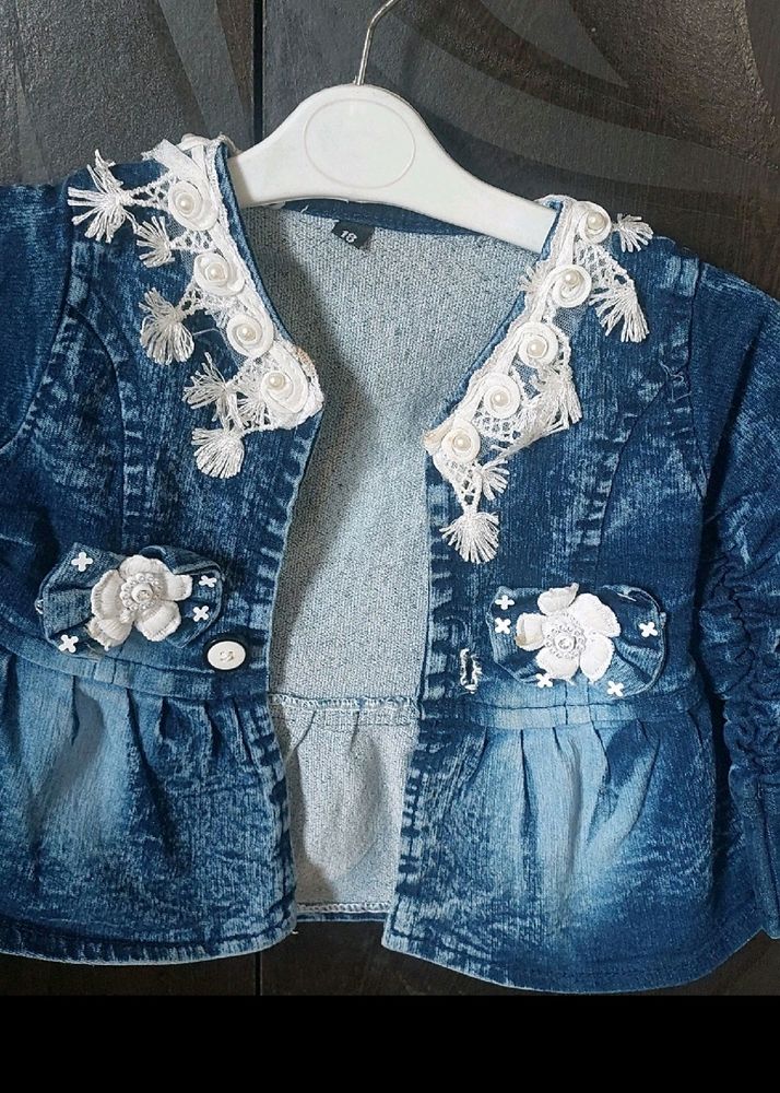 1 Year Girl Denim Dress