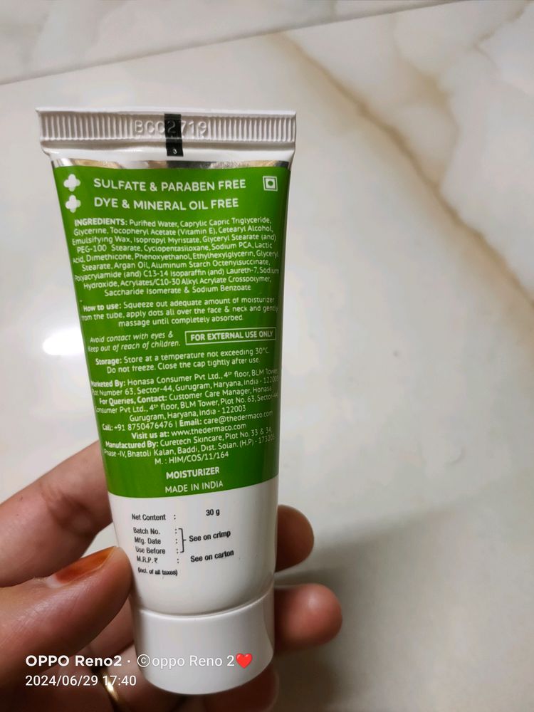 Dermaco Moisturizer