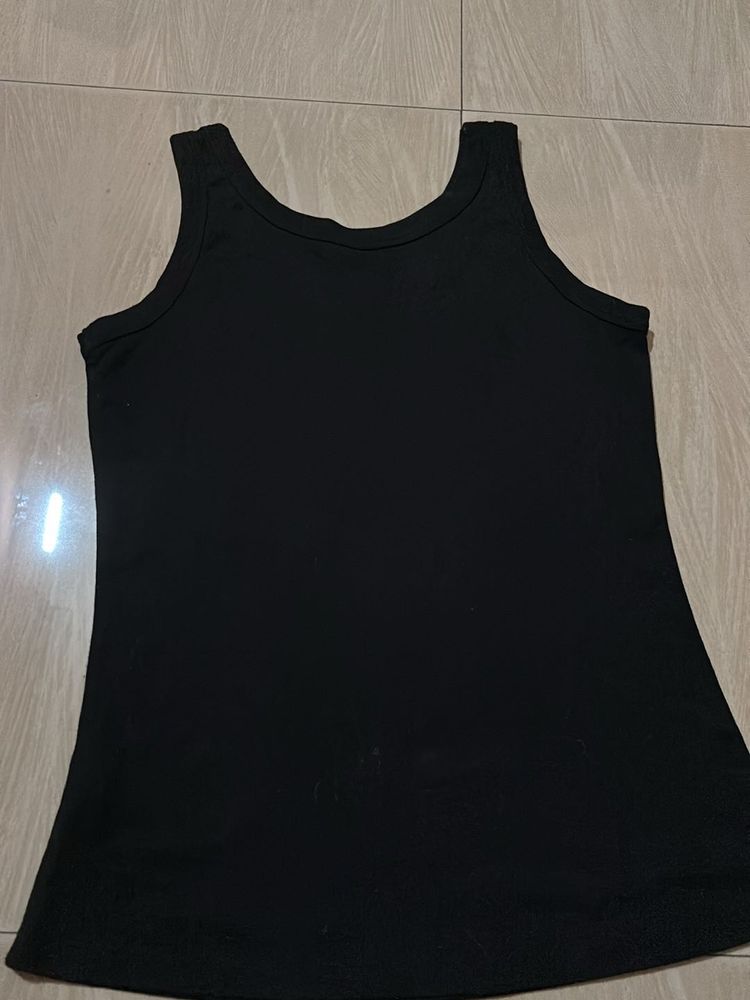 Madame Black Tank Top