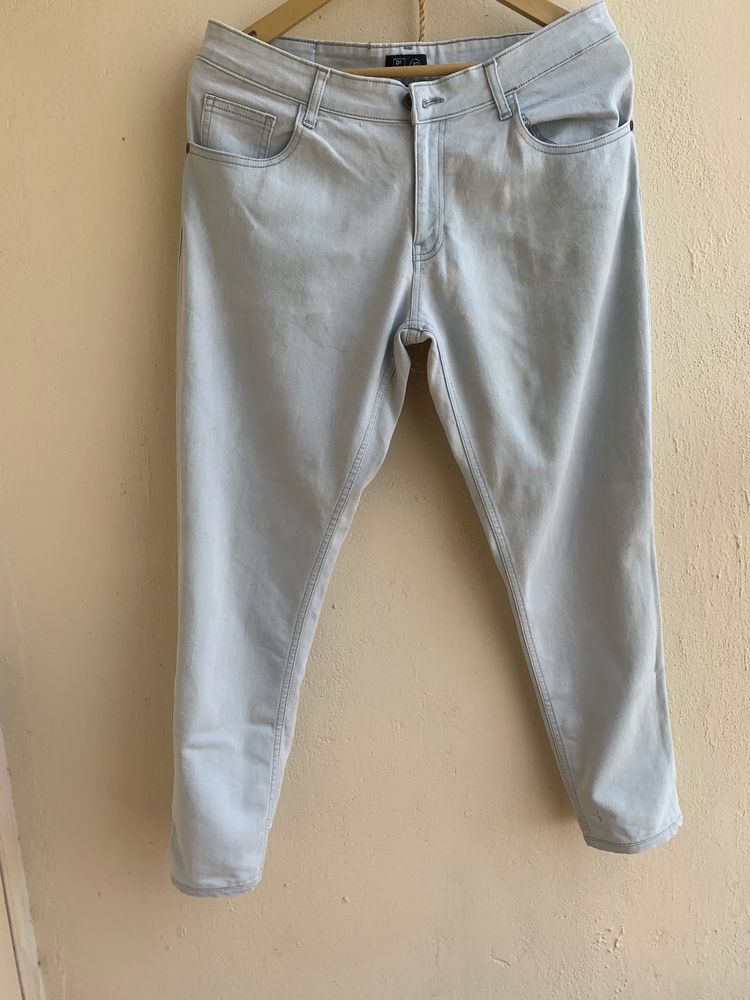 Denim Light Blue Jeans For Women , Size 32