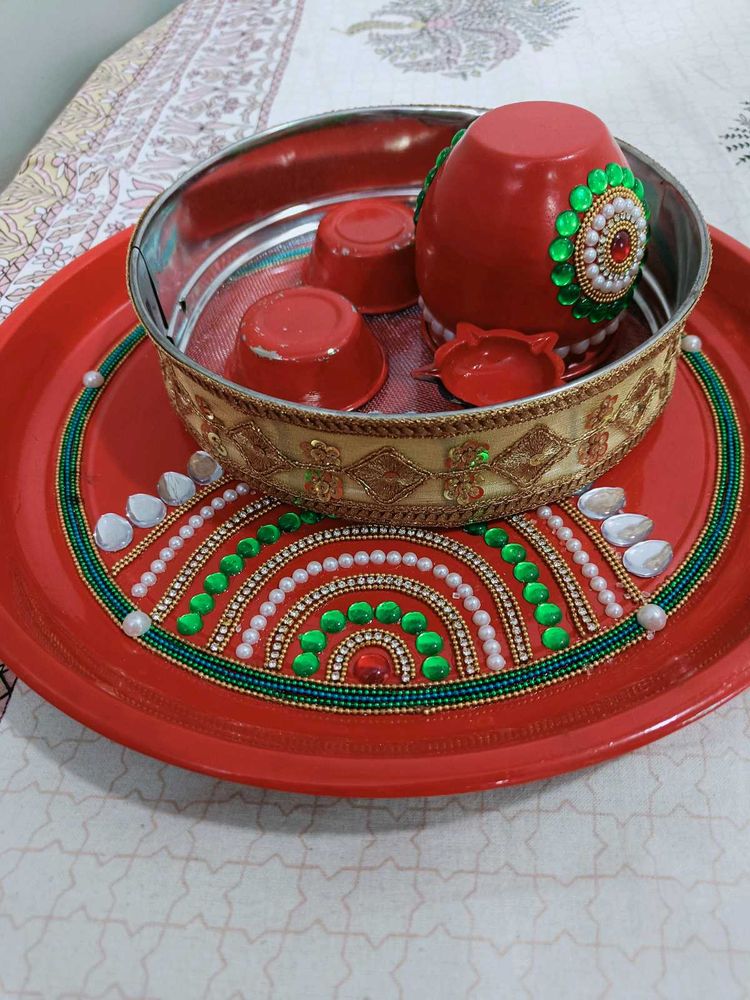 Karwa Thali Set