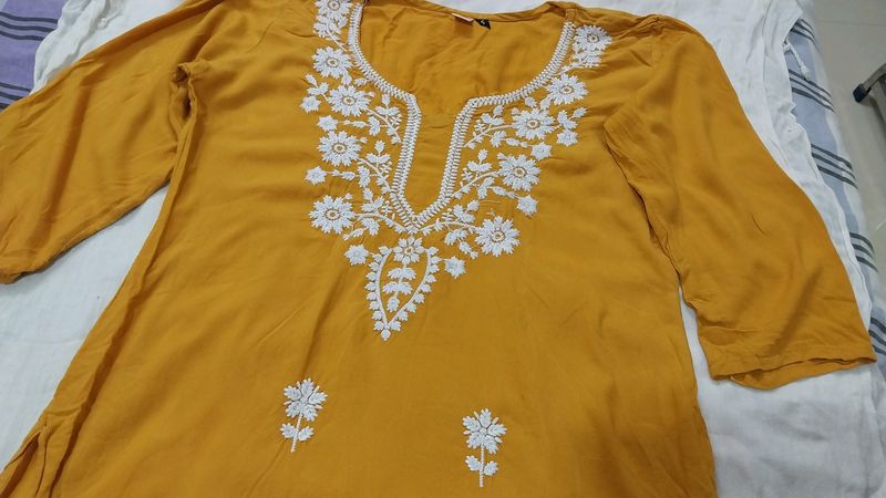 Short Cotton Lakhani Kurti