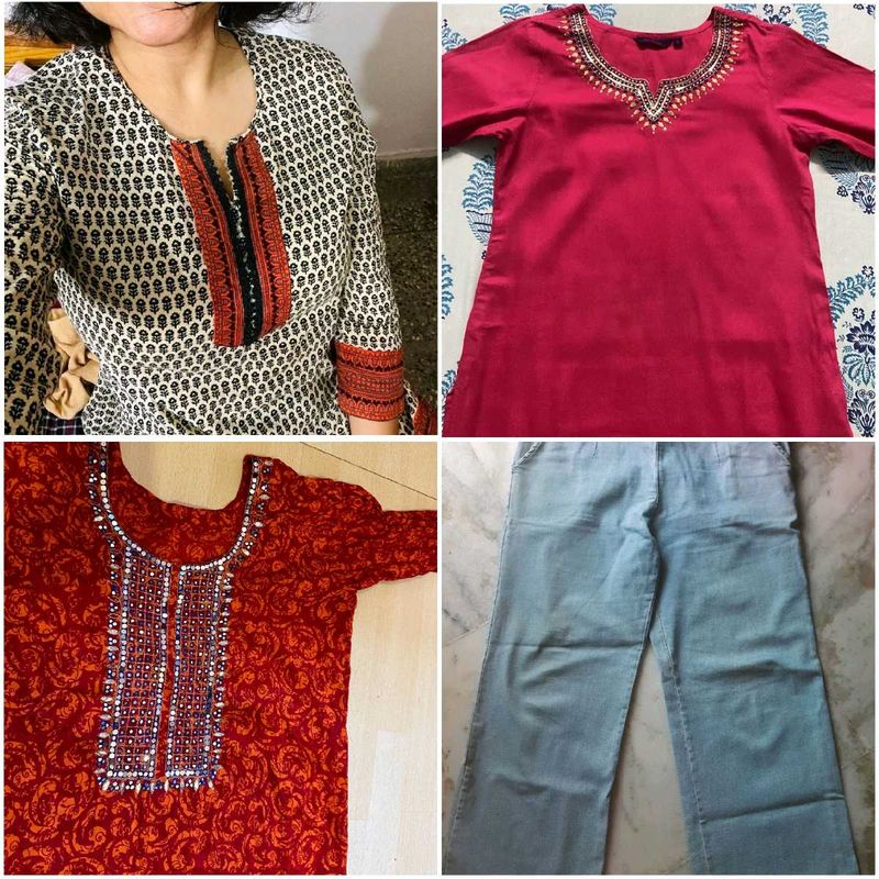 Combo Kurtis With Pant