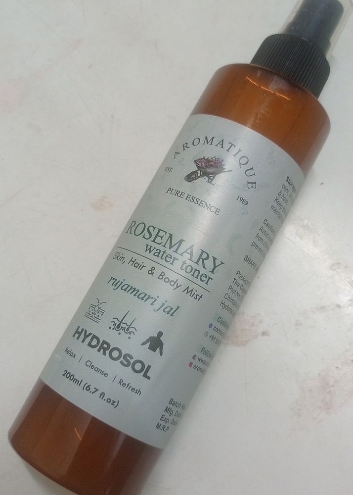 Rosemary Water Toner (Skin, Hair And Body Mist )