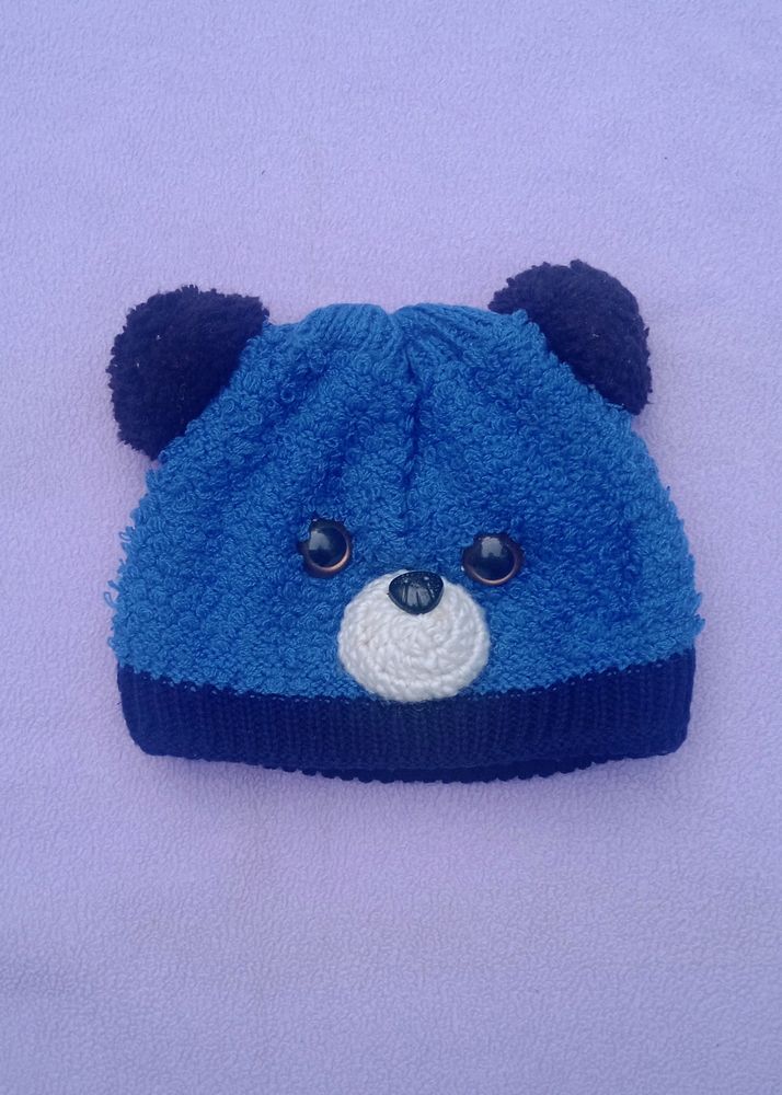 Baby Boy And Girl Cap Like Bear