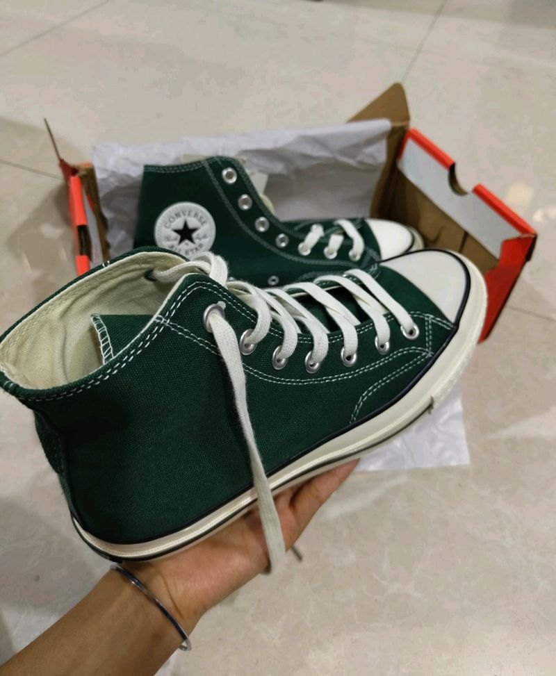 Real Converse Chuck Taylor 70s High Vintage Green