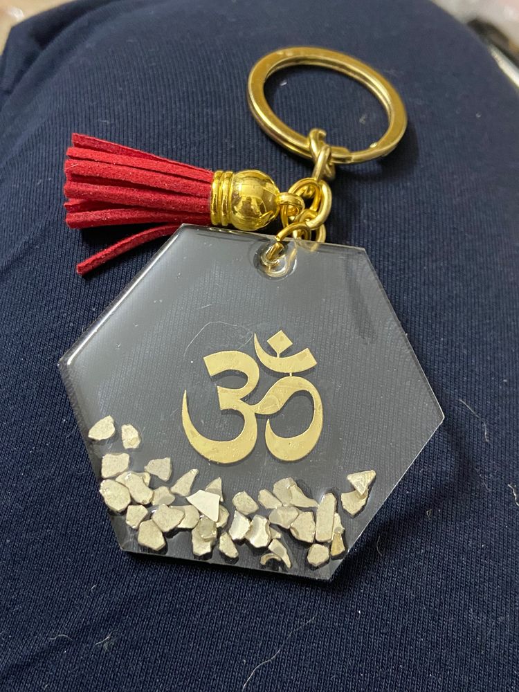 Om Keychain