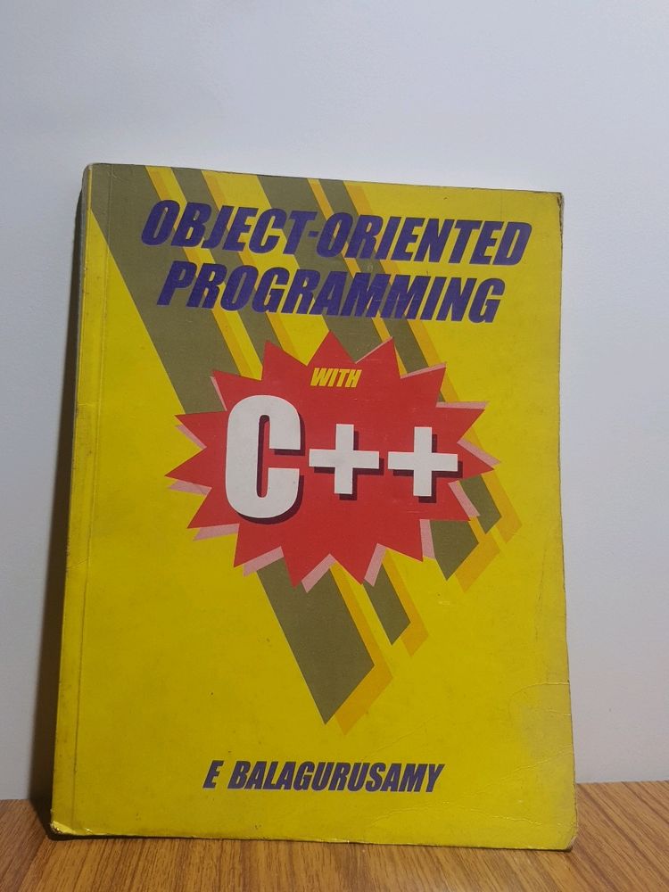 Object Oriented Programming with C++