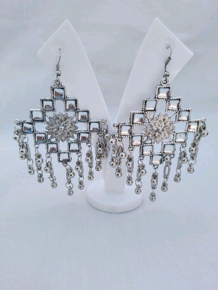 Mirror Patti Earrings