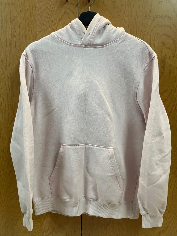 H&M Pink Hoodie Relaxed Fit, Size- S, Condition - Good