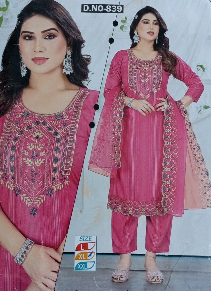 PARTY WEAR KURTI SET