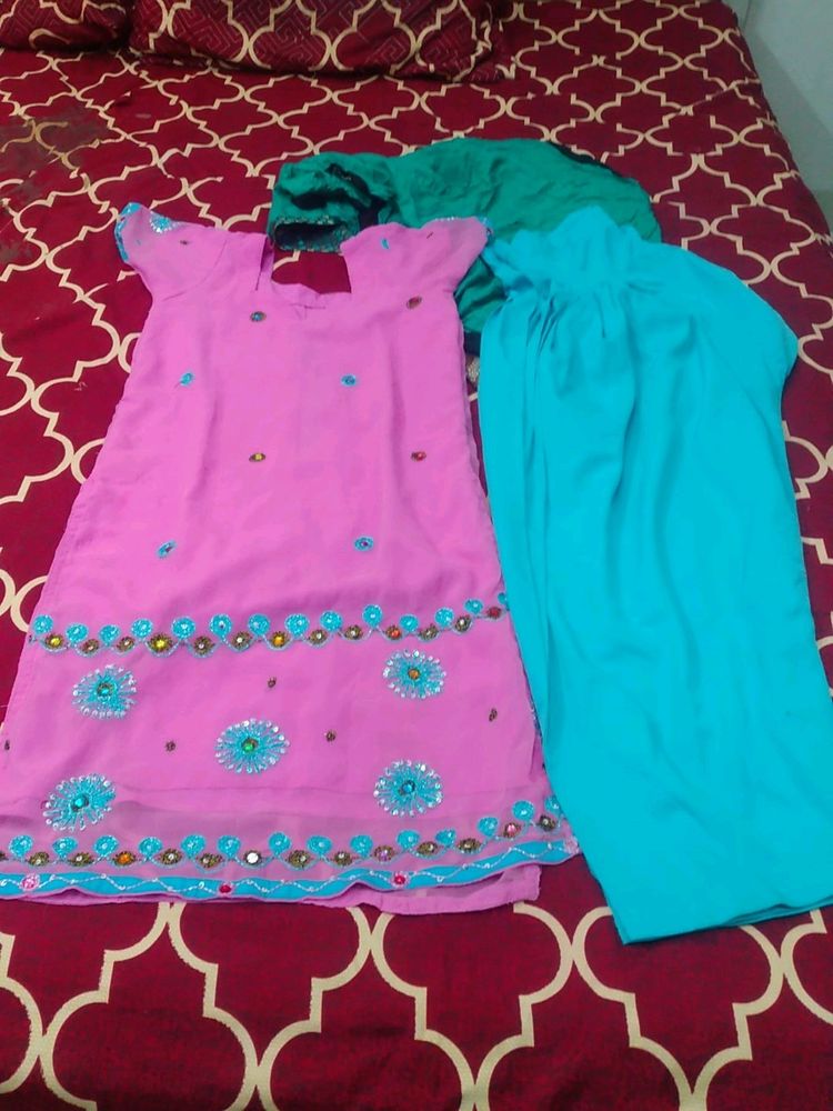 Dress With Shalwar