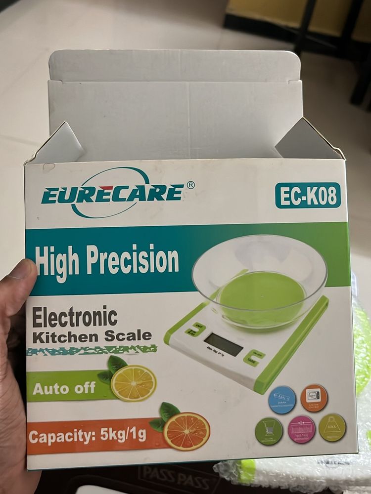 Eurecare Kitchen Weighing Scale