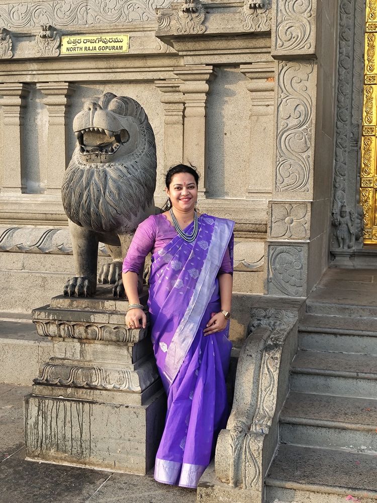 Lavender CHANDERI SAREE