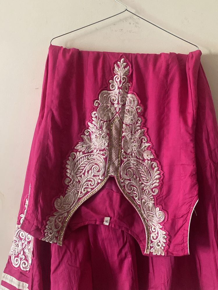 Pink Anarkali