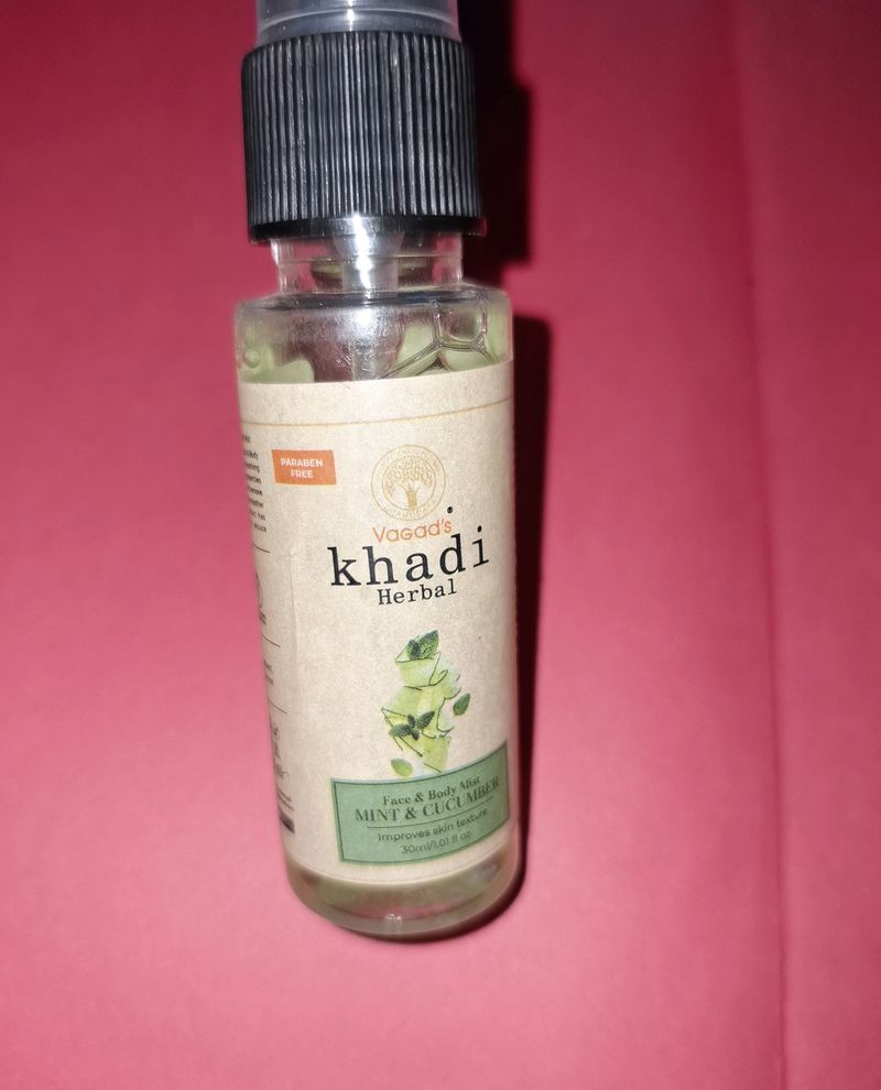 Mint And Cucumber Face Body Mist