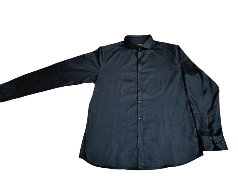 Bold Black Formal Shirt