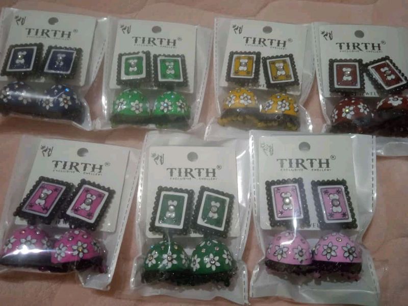 Pick Any 2 Earring For 250/- Combo