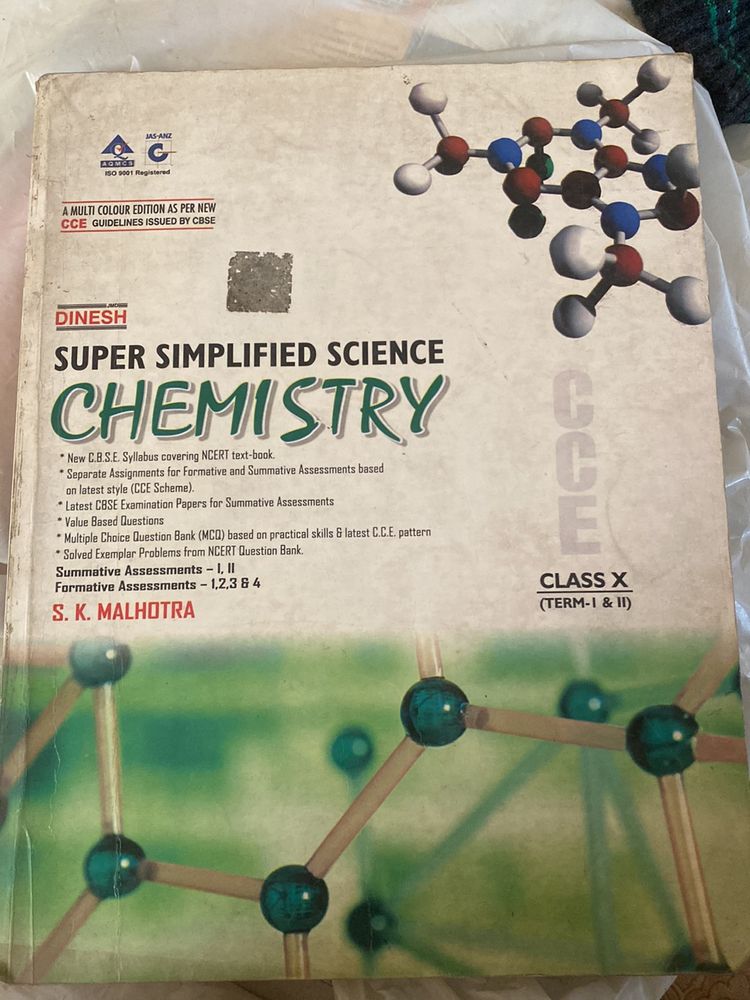 Sk Malhotra Class10 Chemistry Book